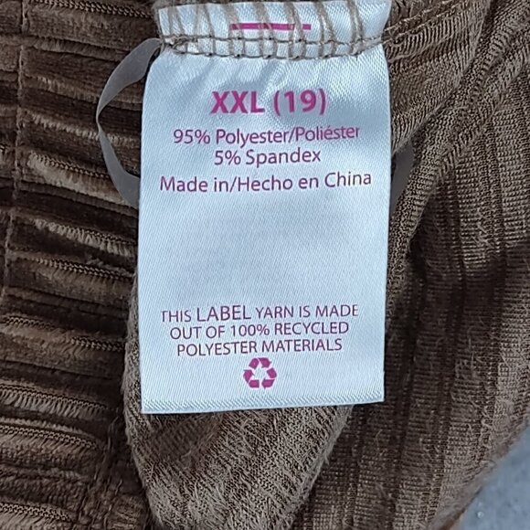 No Boundaries Brown Elastic Waist Hoodie & Pants. Hoodie Sz 21 Pants Sz 19 (NWT) - Picture 14 of 16